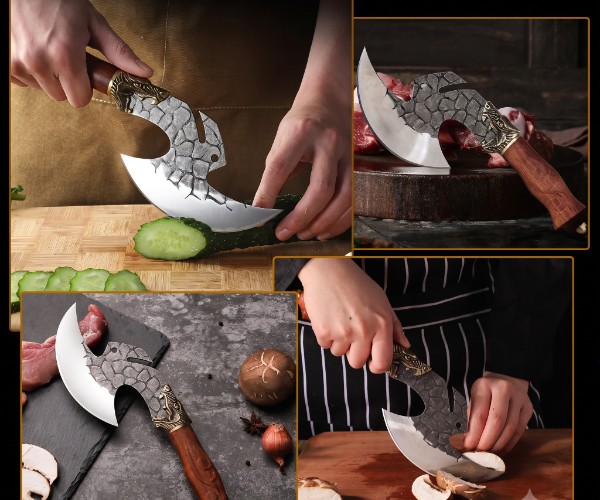 Cuchillo vikingo de carnicero