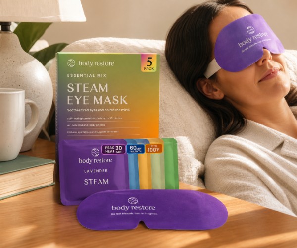 Antifaz térmico para los ojos