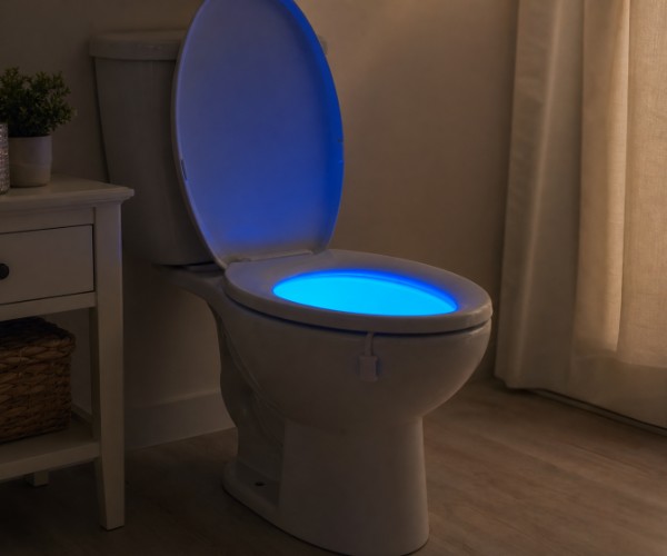 Luz de inodoro con sensor