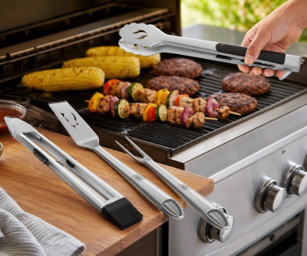 Set profesional de parrilla