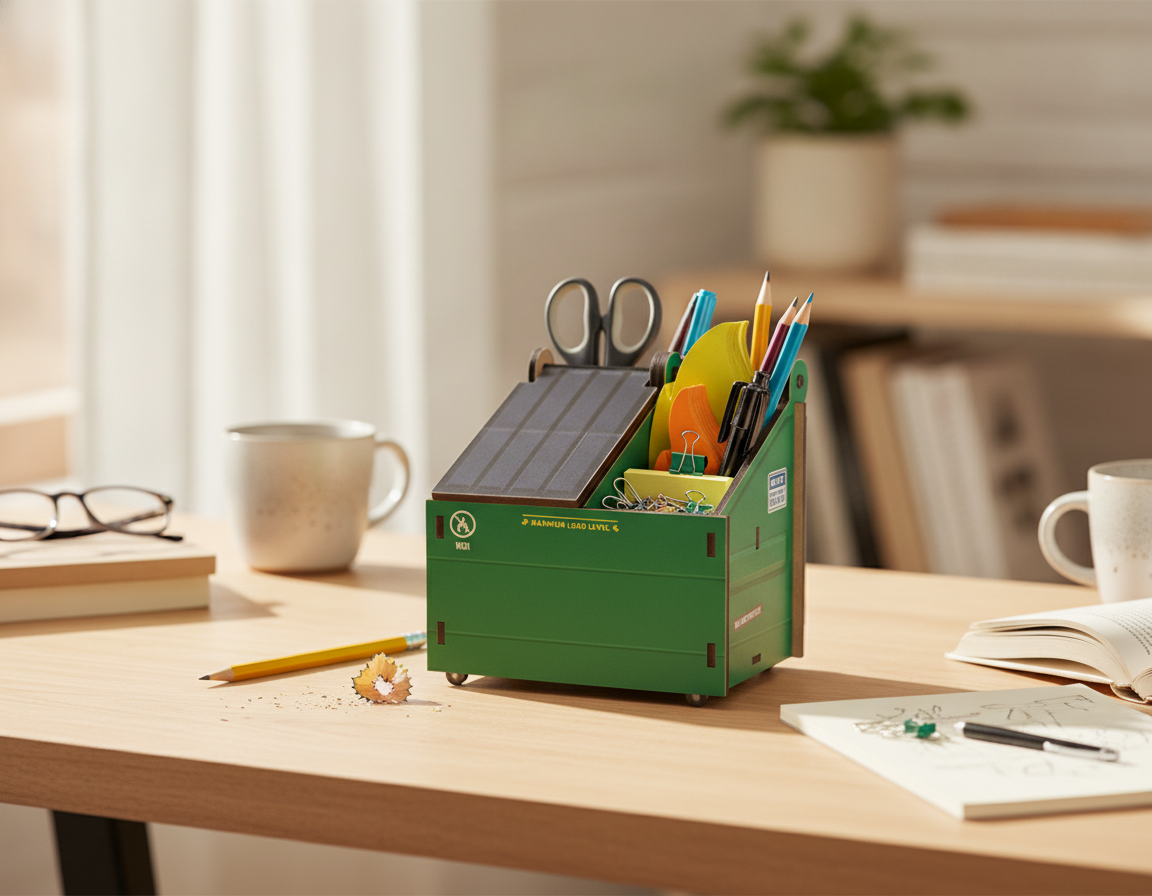 Mini Desk Trash Can
