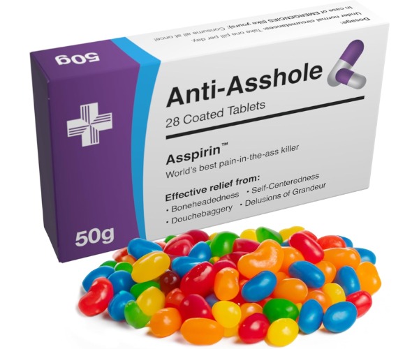 Daily Crisis Gag Pill Dispenser