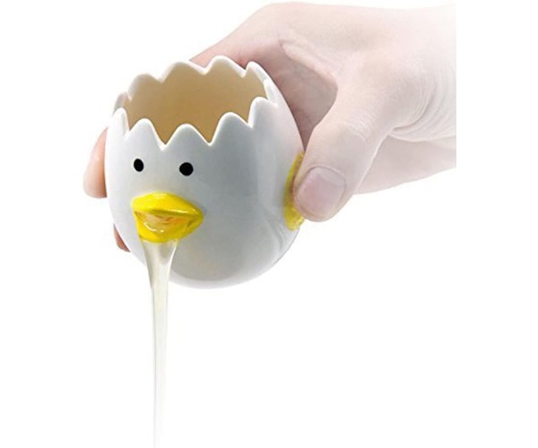 Separador de huevos con carita