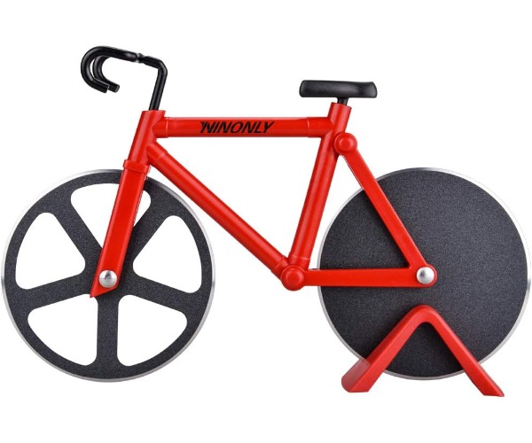 El cortapizza de bicicleta